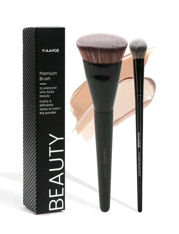 foundation + concealer brush